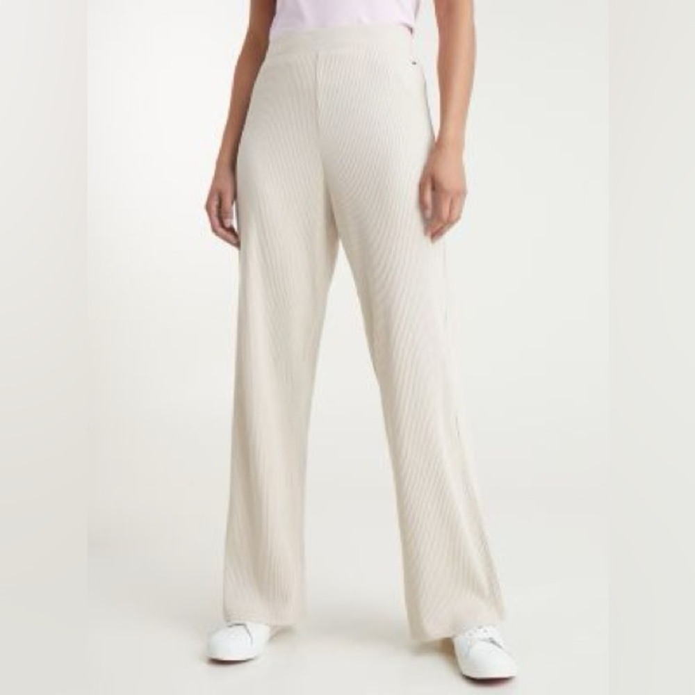 Carbon38 | Ribbed Wide leg Pants - Picture 2 of 9